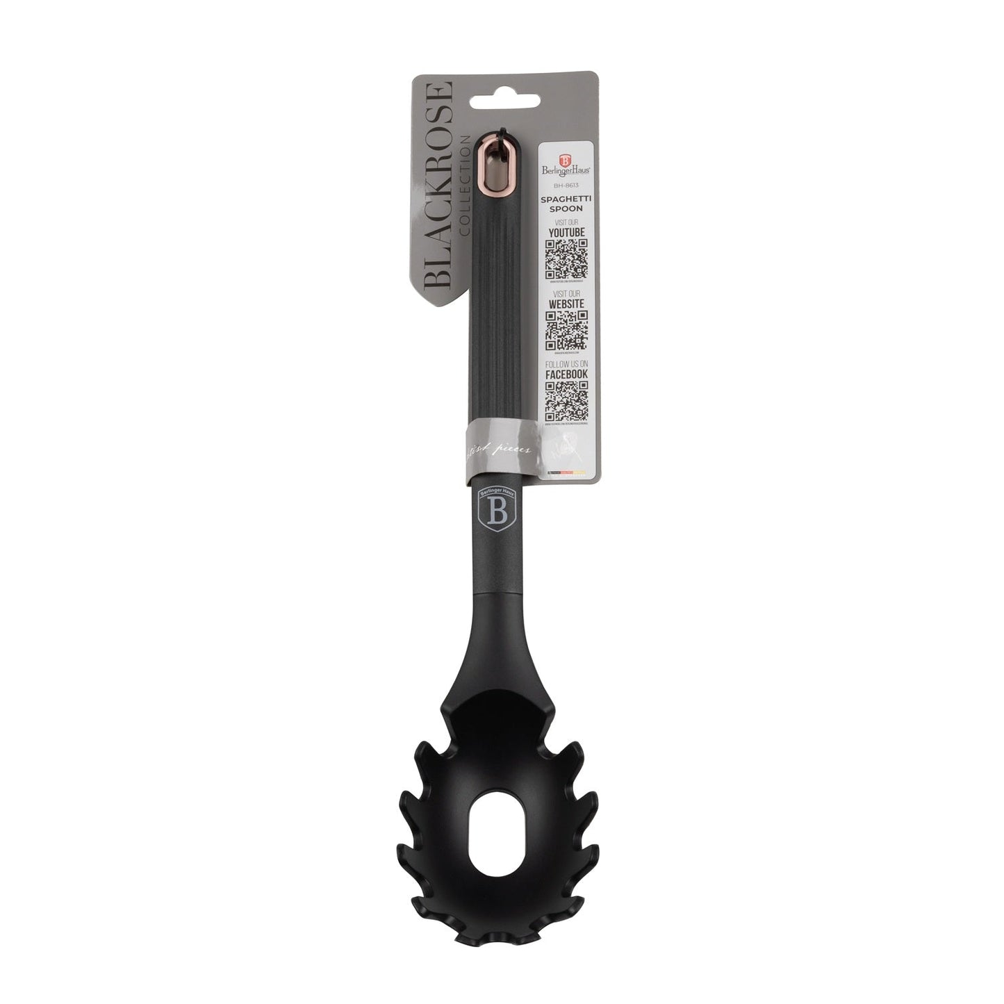 Berlinger Haus Spaghetti Spoon – Black Rose