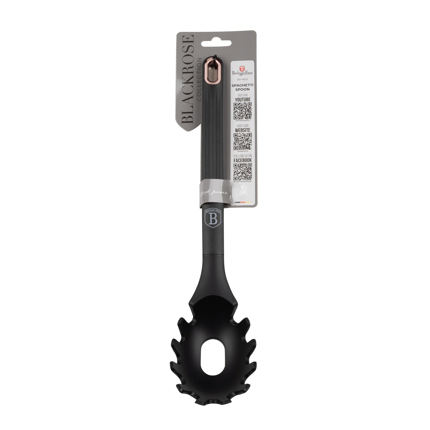 Berlinger Haus Spaghetti Spoon – Black Rose
