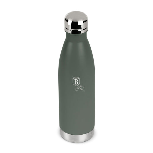 Berlinger Haus Vacuum Flask – Bottle Shape – 0.5L – Matt Green