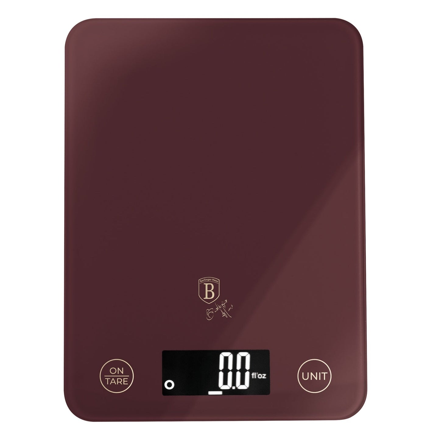 Berlinger Haus 5kg Digital Glass Kitchen Scale - Leonardo