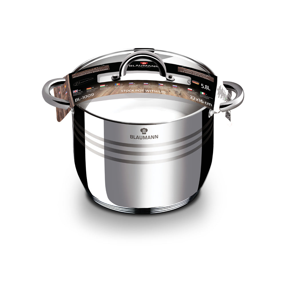 Blaumann 22cm Stock Pot - Gourmet Line