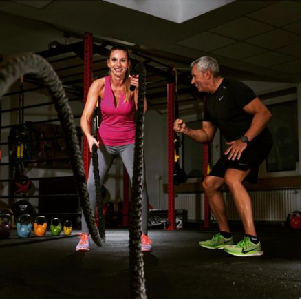 Jack Brown Heavy Battle Rope 9 Meter Battle Exercise Training Rope Black and yellow