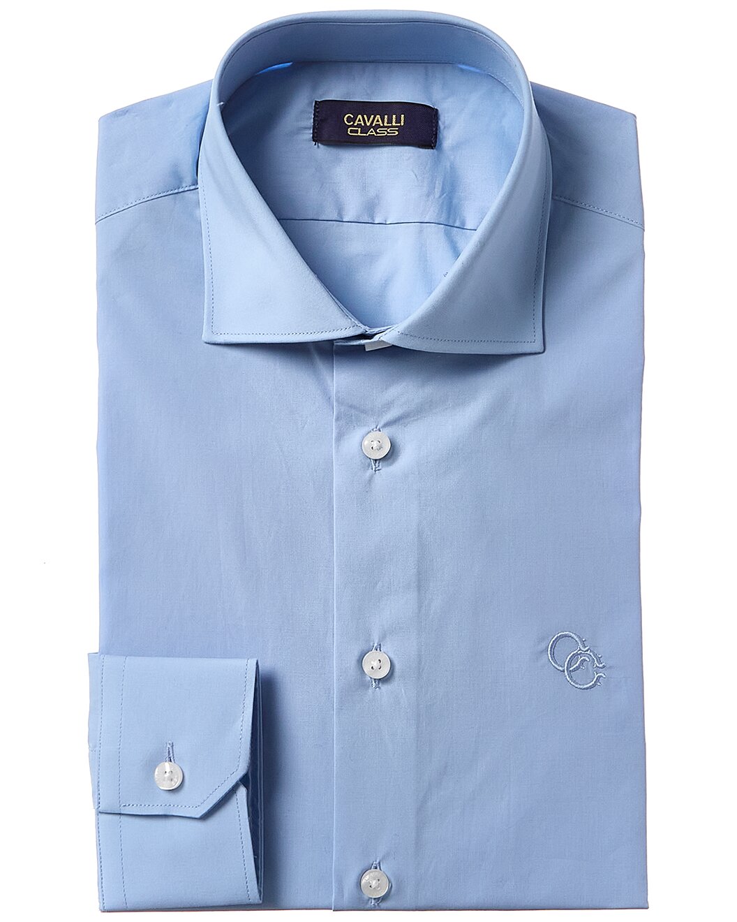 Class Cavalli By Roberto Cavalli Mens Formal Dress Shirt - Slim Fit
