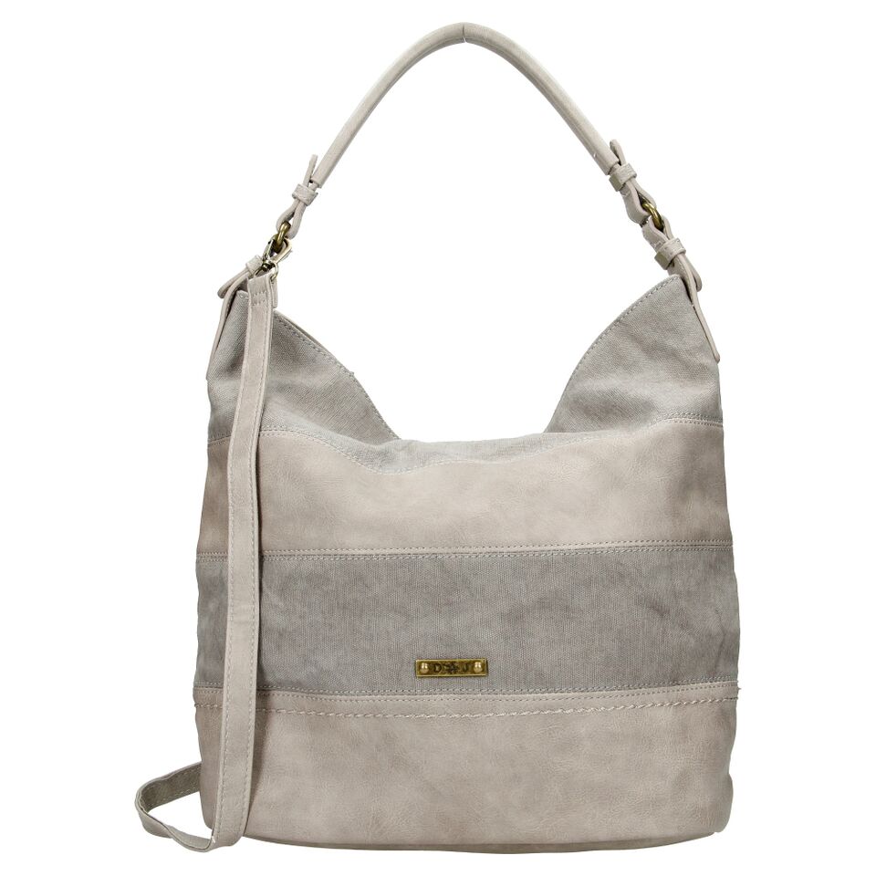 David Jones Paris Ladies Hobbos/Shoulder Bag - Grey 5569-1
