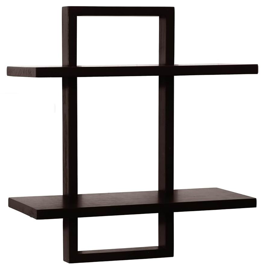 Boudoir Slim Wood Floating Shelf (Black)