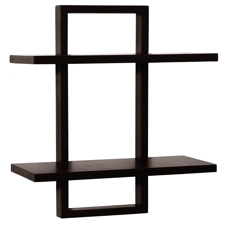 Boudoir Slim Wood Floating Shelf (Black)