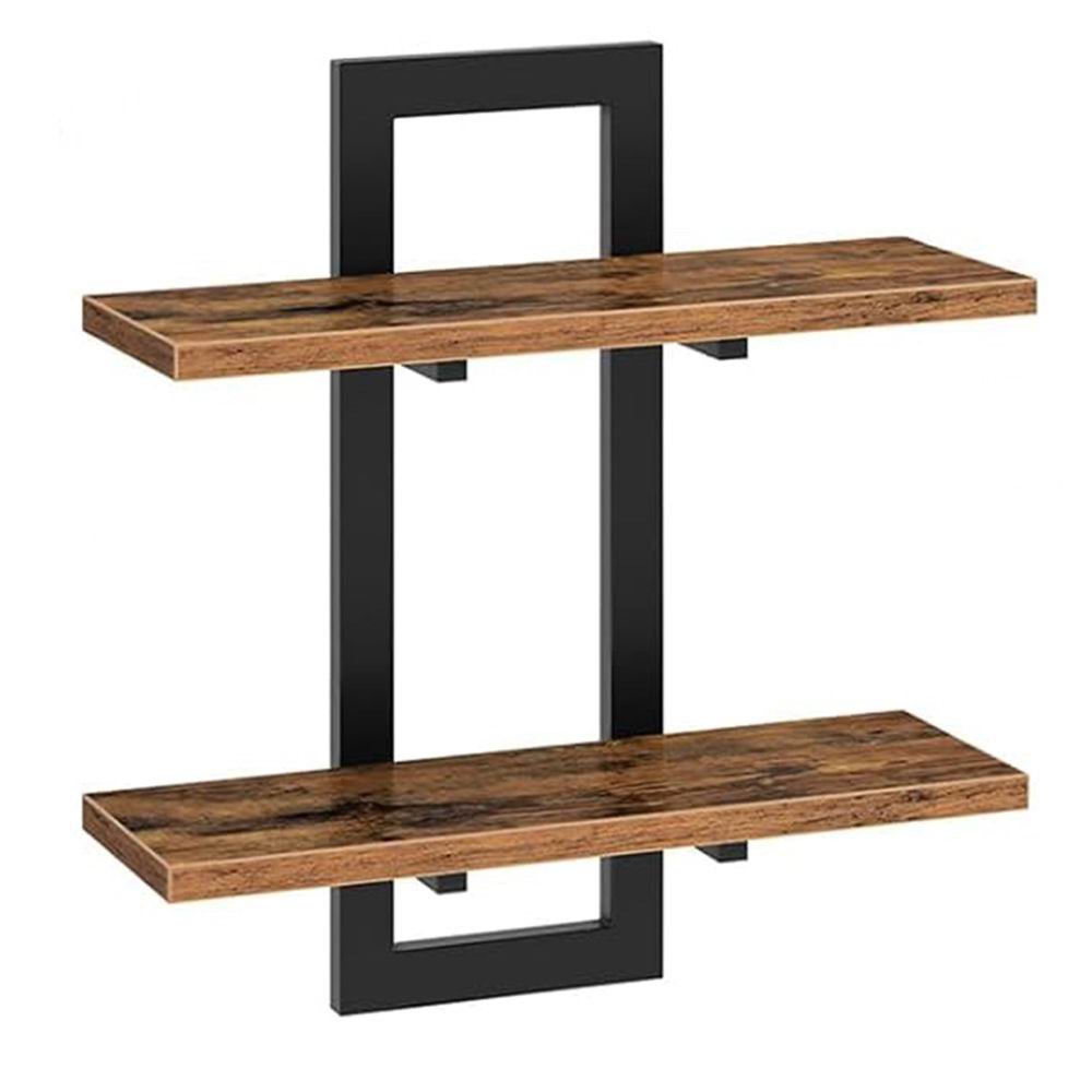 Boudoir Slim Wood Floating Shelf (Brown)
