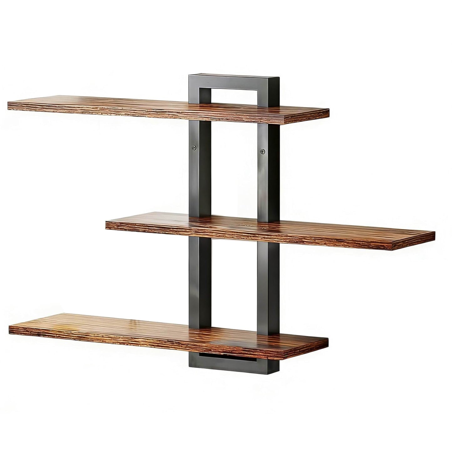 Boudoir 3-Tier Wall Display Shelf (Brown)
