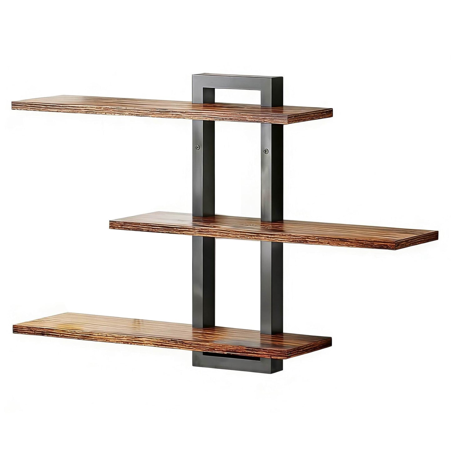 Boudoir 3-Tier Wall Display Shelf (Brown)
