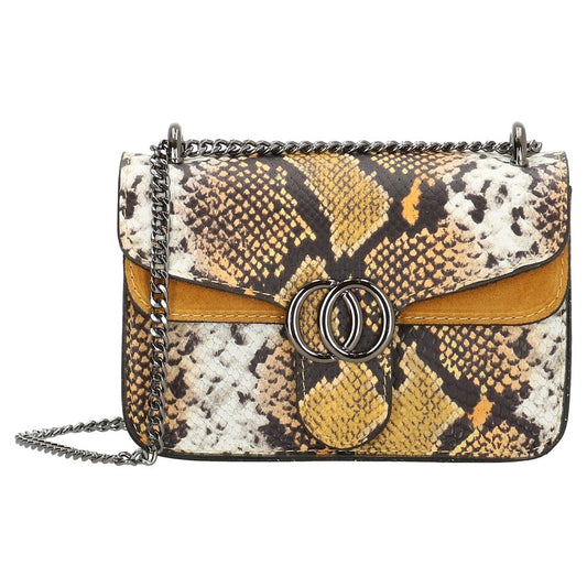 Charm London Elisa Leather Ladies Shoulder Bag - Brown L465