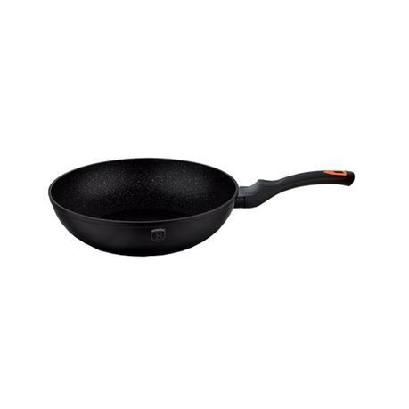 Berlinger Haus 28cm Marble Coating Wok - Granit Diamond Line