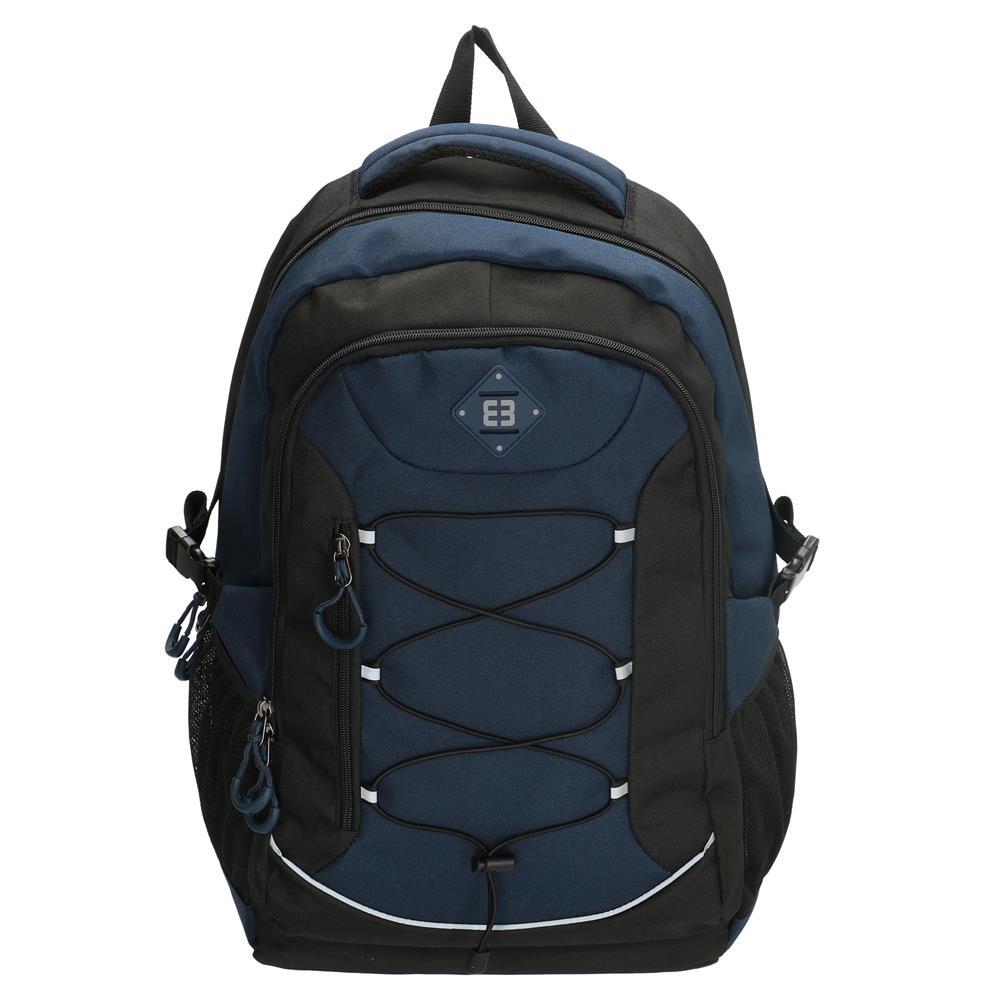 Enrico Benetti Barcelona Men's Backpack - Black Navy