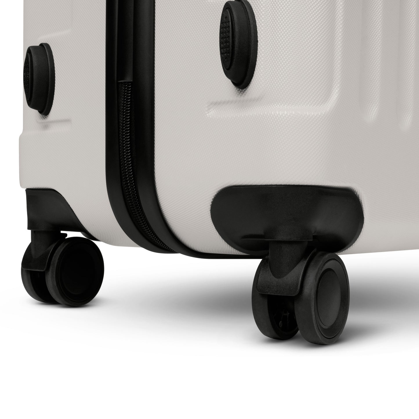 Swiss Hufeisen 3-Piece Travel Luggage Set - Cream & Gold