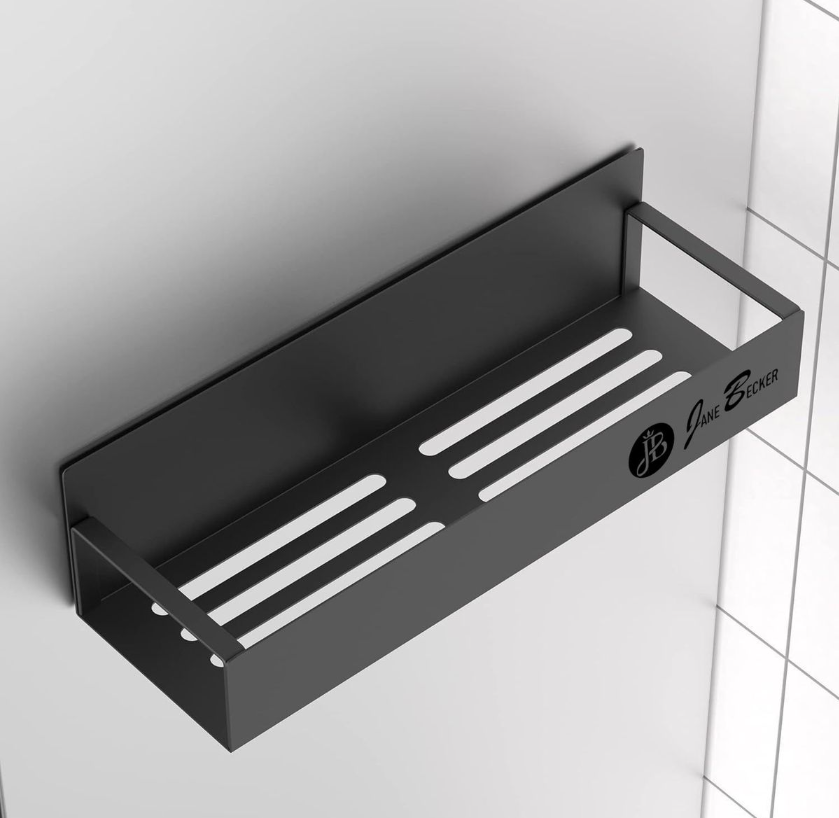 Jane Becker Metal 4 Pack Magnetic Spice Rack Organizer for Fridge or Oven