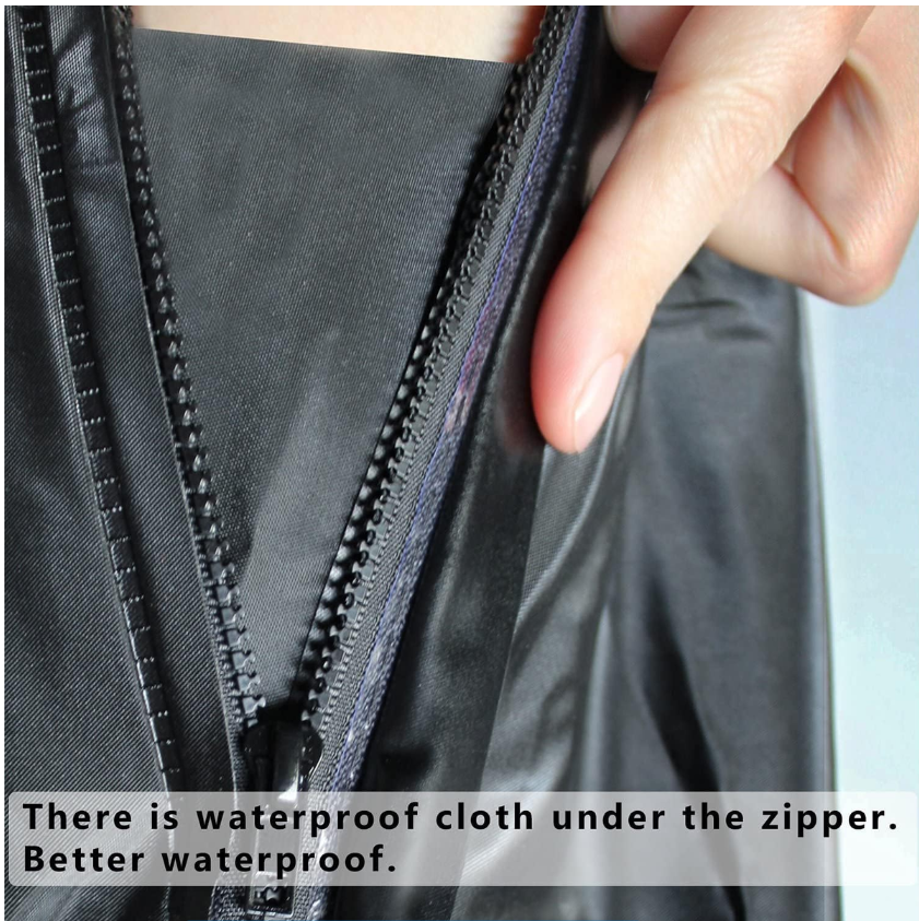 Jack Brown - Non-Slip Camping Outdoor Waterproof High Top Rain Boot Cover (Small)