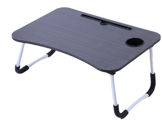 Dmart Laptop Stand Desk for Bed & Sofa - Black