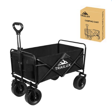 Trailux Double Brake Jumbo Adventure Foldable Wagon Cart