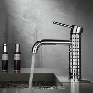 JOHLER Basin Mixer with Hose - German Quality - Sliver