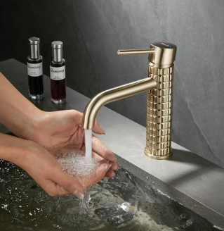 JOHLER Basin Mixer with Hose - German Quality - Gold