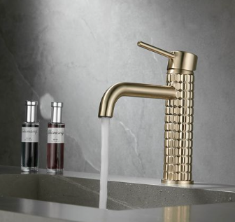 JOHLER Basin Mixer with Hose - German Quality - Gold