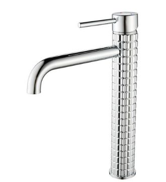 JOHLER Tall Basin Mixer with Hose - German Quality - Chrome Silver