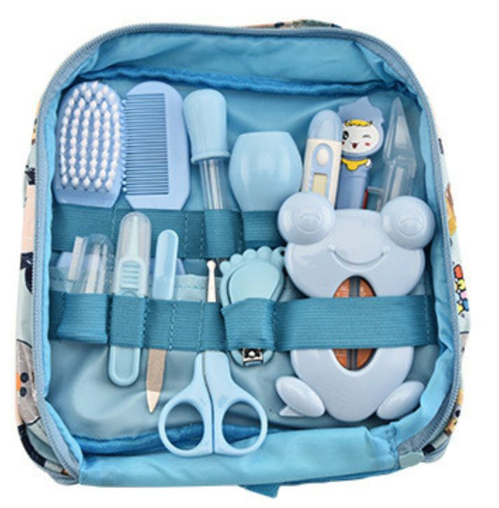 Jack Brown13-in-1 New Born Baby Care Kit - Blue