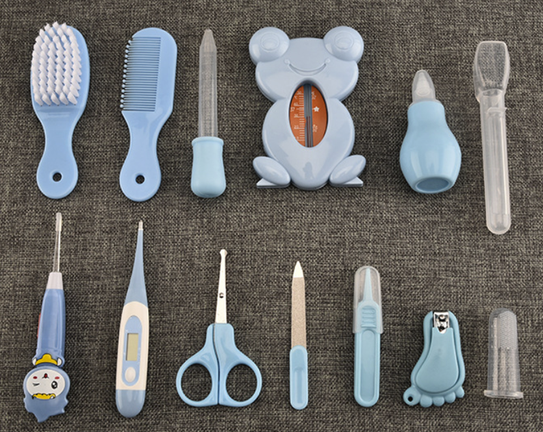 Jack Brown13-in-1 New Born Baby Care Kit - Blue