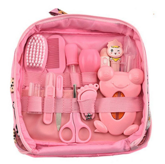 Jack Brown13-in-1 New Born Baby Care Kit - Pink