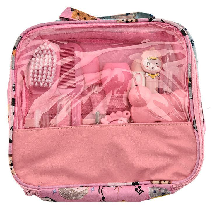 Jack Brown13-in-1 New Born Baby Care Kit - Pink