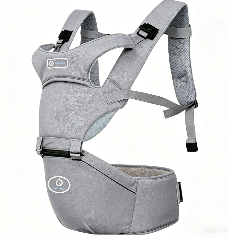 Jack Brown Ergonomic Infant Baby Carrier - Grey