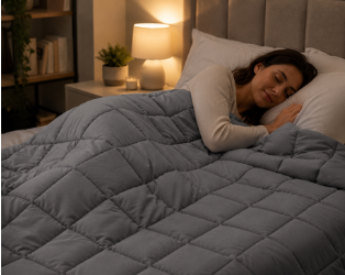 Jack Brown Anti Anxiety Weighted Blanket - 15LB (6.8kg) - Queen - 152x203CM