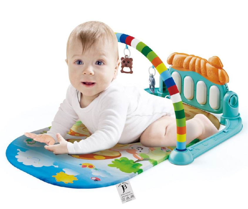 Jack Brown Baby Play Gym Piano Fitness Rack Mat
