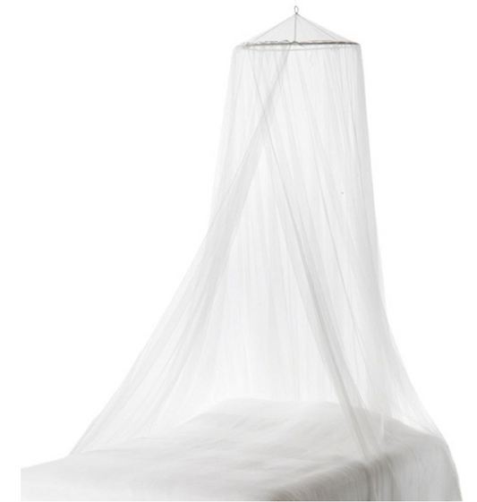 Jack Brown Luxury Mosquito Net Bed Mesh Canopy for Single to King Size Beds