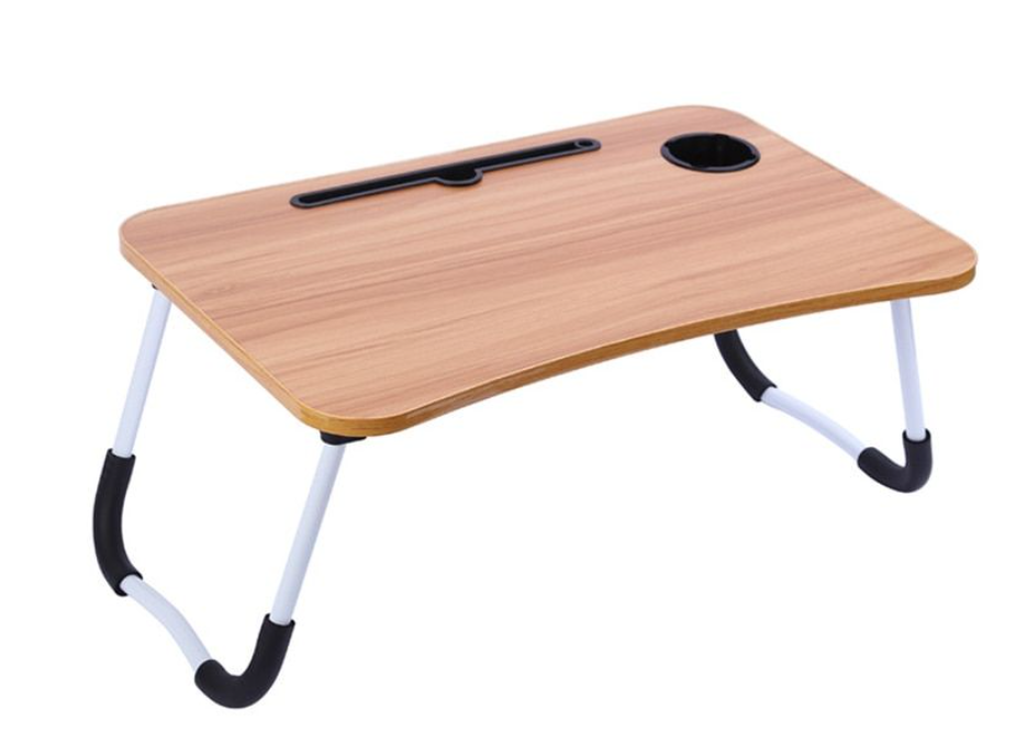 Dmart Laptop Stand Desk for Bed & Sofa - Brown