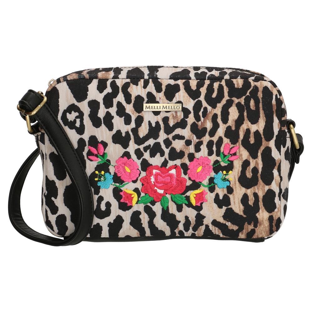 Melli Mello Lorena Leopard Print Ladies Shoulder Bag 17659