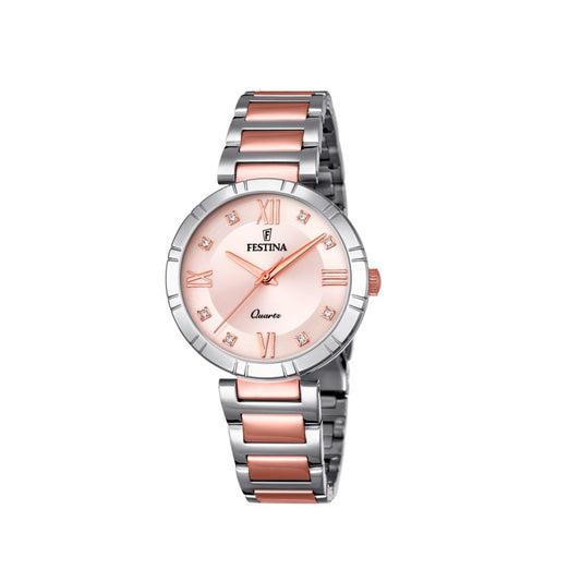 Festina Made Moiselle Analogue Ladies Wrist Watch - Silver F16937-E