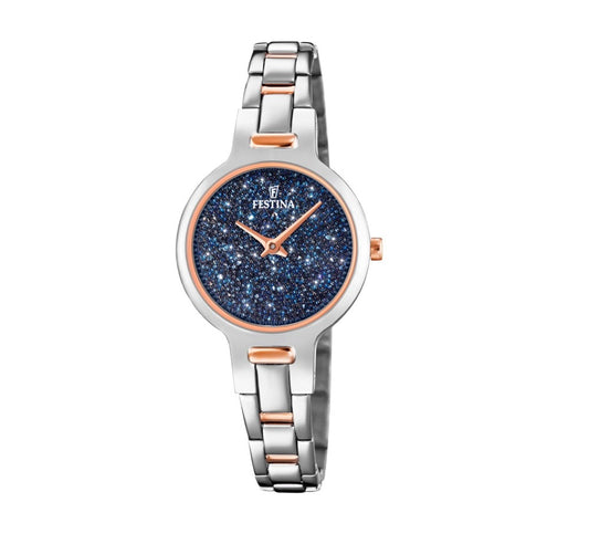 Festina Made Moiselle Analogue Ladies Wrist Watch - Silver F20381-2