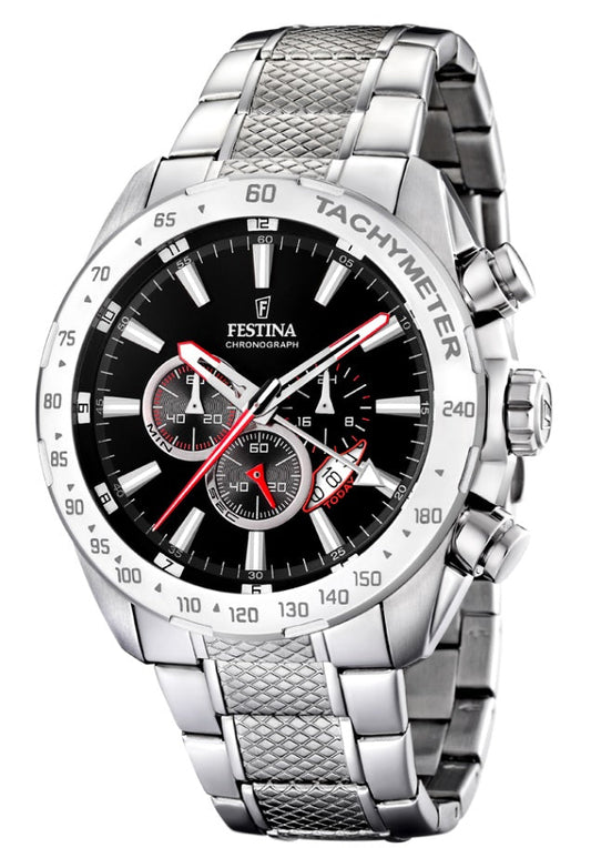 Festina Chrono Sport Analogue Men's Wrist Watch - Stainless Steel F16488/5