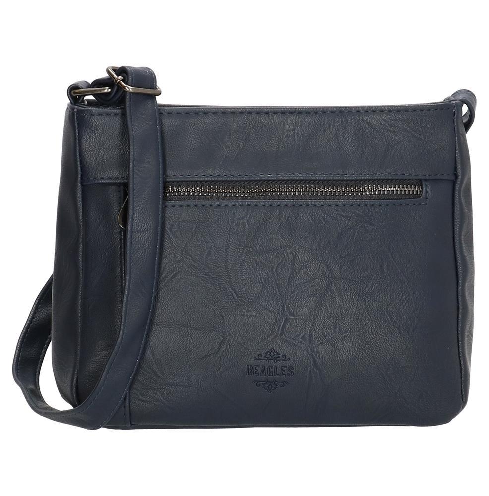Beagles Lafiguera Ladies PU Shoulder Bag - Navy