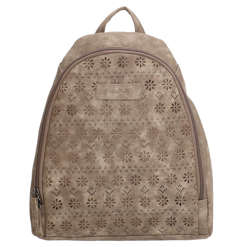 Beagles Carmella Ladies PU Backpack - Pink 17270