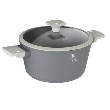 Berlinger Haus 24cm Marble Coating Non-Stick Casserole - Aspen Collection