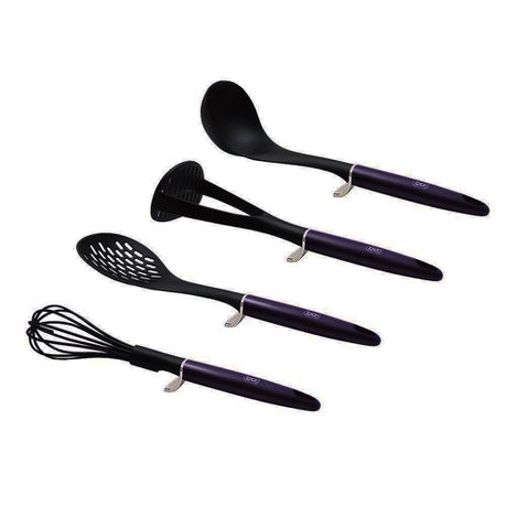 Berlinger Haus 4-Piece Non-Stick Kitchen Utensils Set - Purple Eclipse