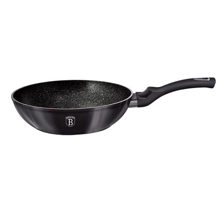 Berlinger Haus 28cm Marble Coating Wok- Carbon Pro Edition