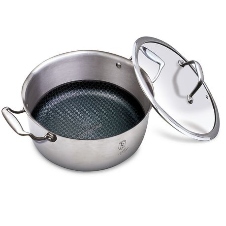 Berlinger Haus 28cm 18/10 S/S Casserole with Lid - Eternal Collection