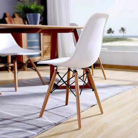 Turin Lifestyle Chair – White (Set of 2 Chairs)