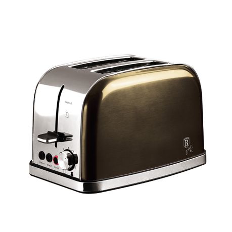 Berlinger Haus 2-Slice Stainless Steel Toaster - Royal Black