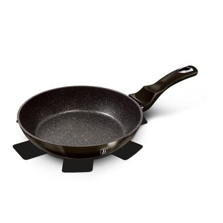 Berlinger Haus 20cm Marble Coating Fry Pan - Shine Black Edition