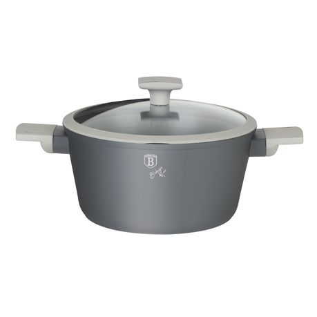 Berlinger Haus 20cm Marble Coating Non-Stick Casserole - Aspen Collection