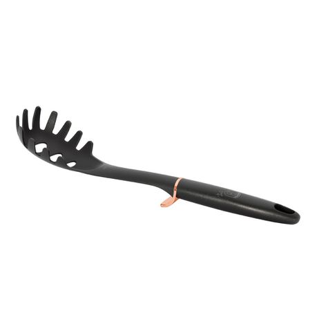 Berlinger Haus Non-Stick Nylon Spaghetti Spoon - Black Rose Line