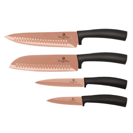 Berlinger Haus Titanium Coating Knife Set - Rose Gold (4 Piece)